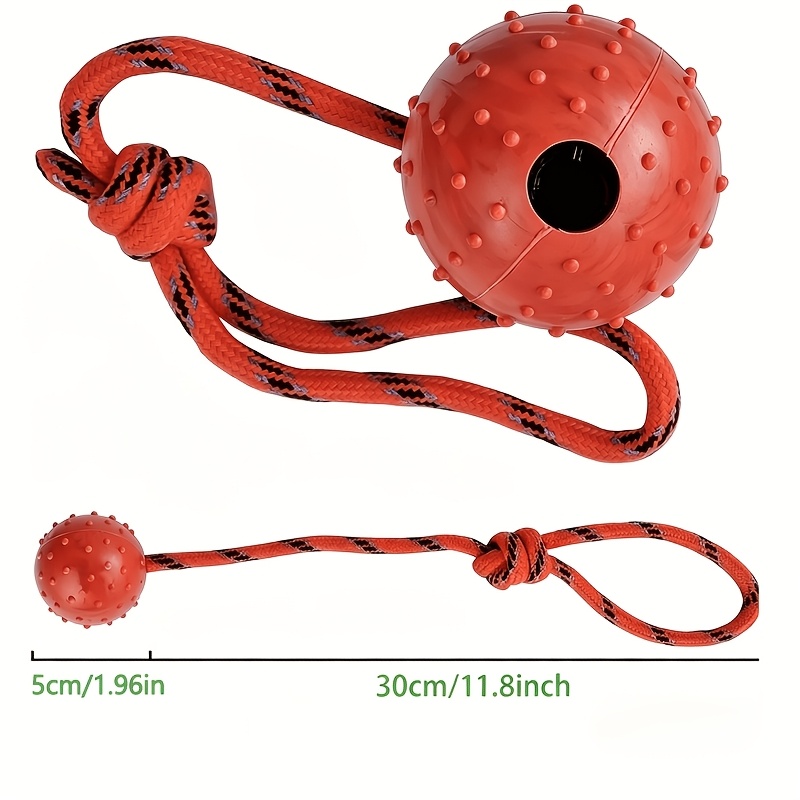 Lot de 2 balles pour chien en  - Dog Rope Toy Aggressive Chewers avis et prix