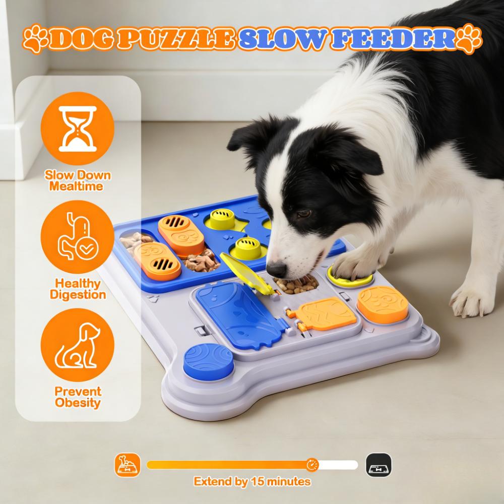 Jouet de puzzle pour chien et  - Dog Puzzle Feeder Toy avis et prix