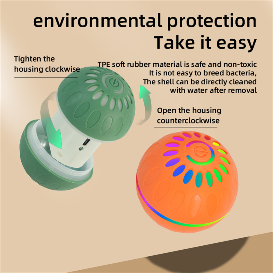 Jouets interactifs intelligent - Automatic Moving Dog Ball avis et prix