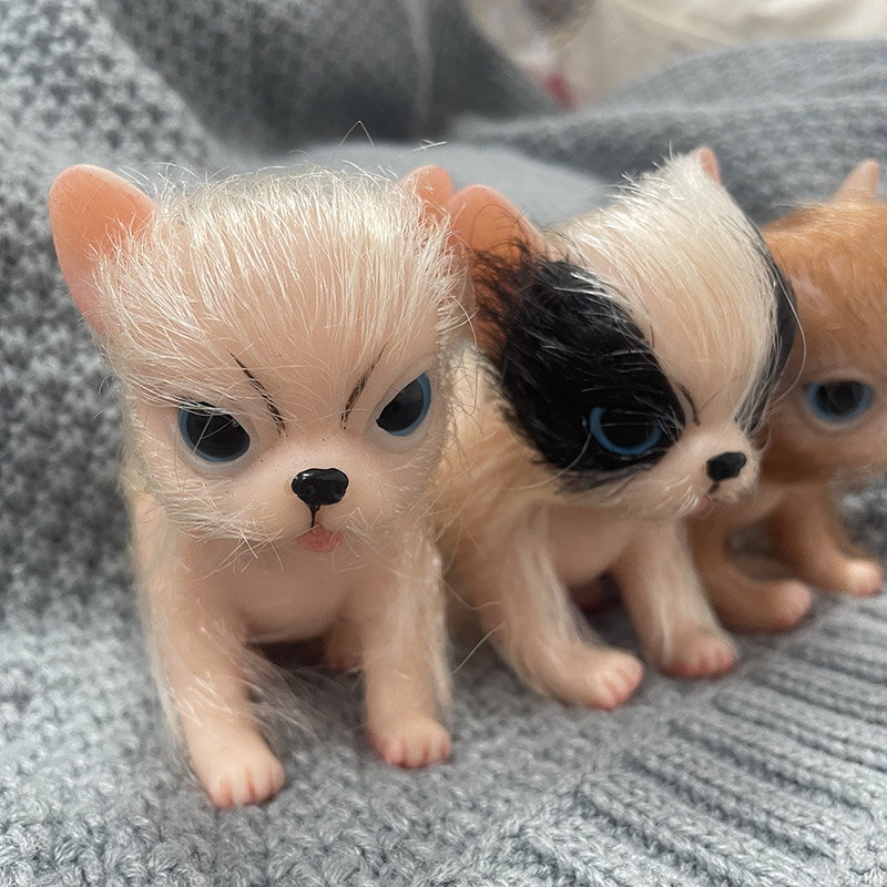 Poupées de chiens Chihuahua en - Interactive Squeaky Plush Dog Toy avis et prix