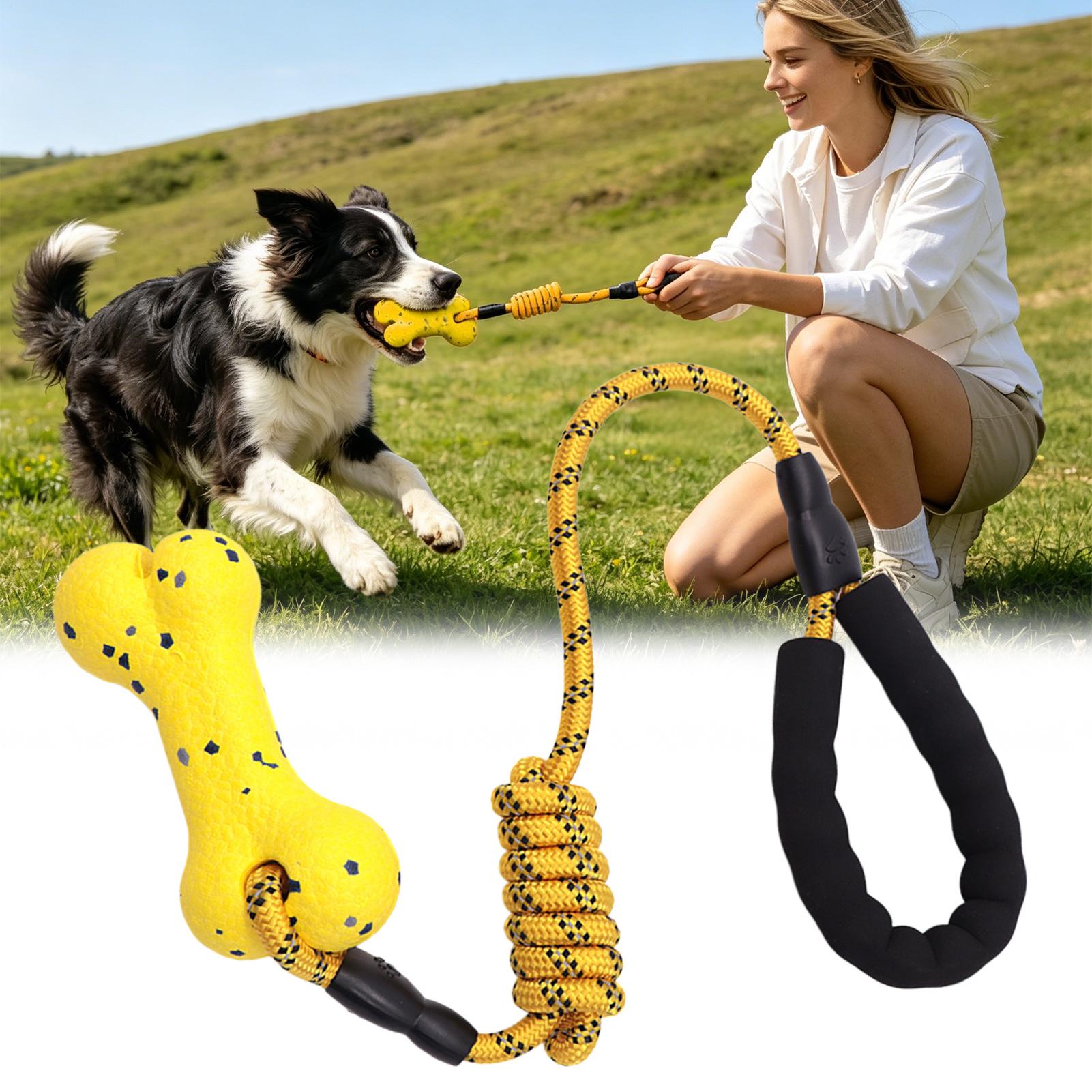 Jouet interactif pour chien Tu - Dog Rope Toy Aggressive Chewers avis et prix