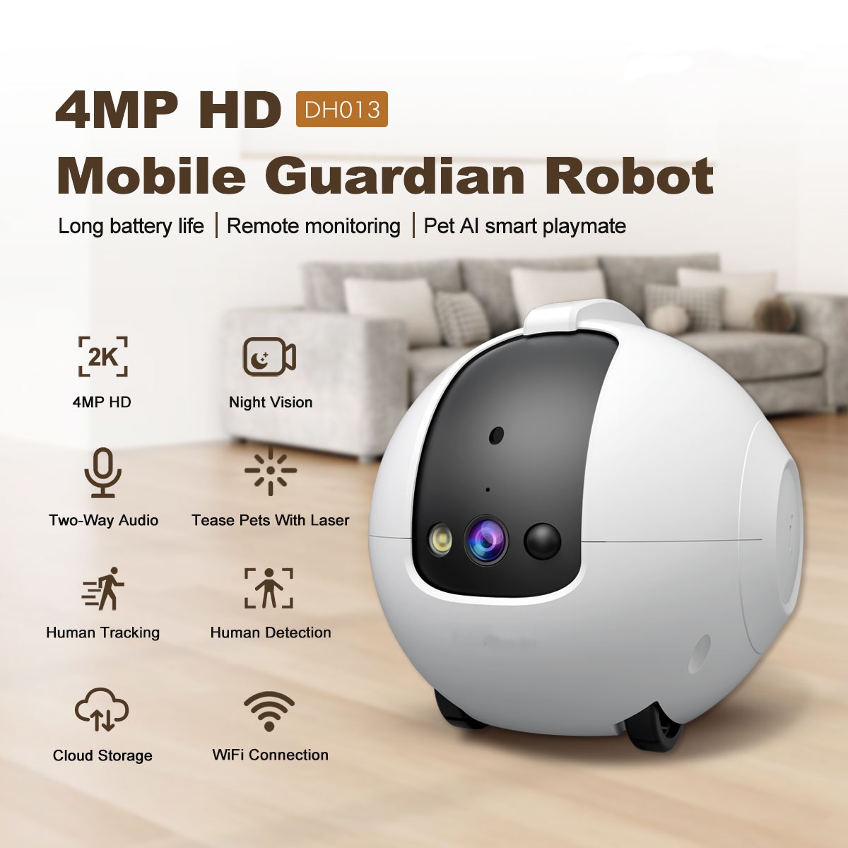 Caméra robot pour animaux de c - Dog Toys avis et prix