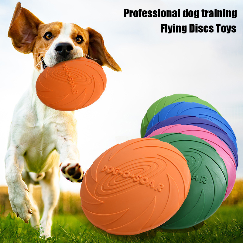 Grand jouet frisbee pour chien - Flying Disc Dog Training Toy avis et prix